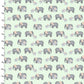 Elephants on Pale Green- Mummy & Me - Brushed Cotton