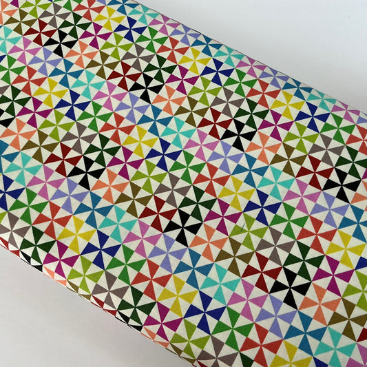 Pinwheel Patchwork - Classic Colours - Piecework