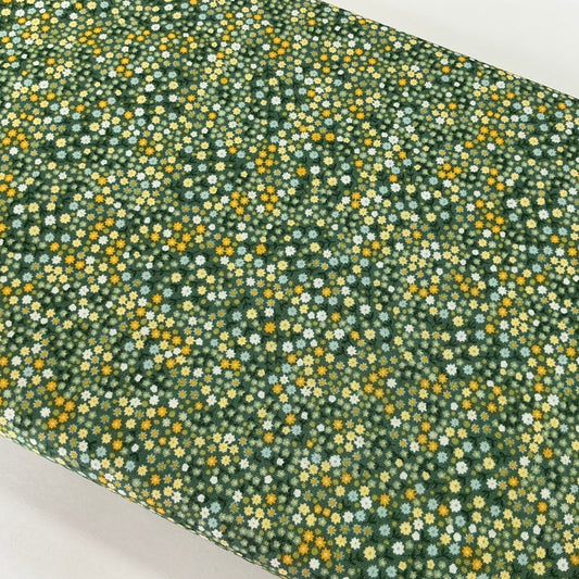 Blooms Teal - Hello Autumn - Half Metre