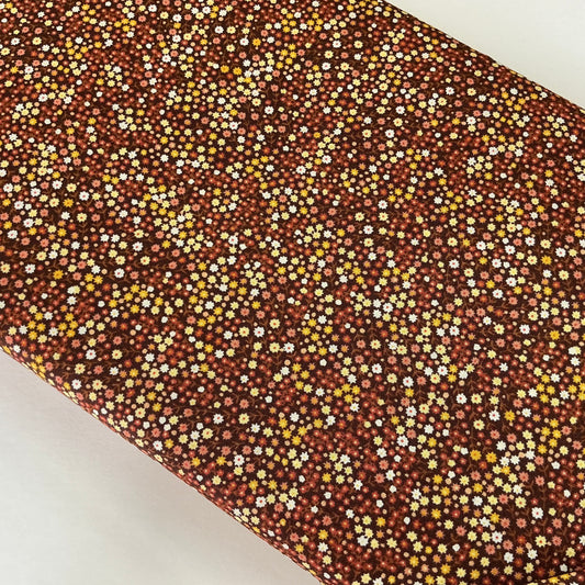 Blooms Pinks & Browns - Hello Autumn - Half Metre
