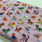 Cats in Wellies on Pink