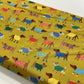 Dogs in Wellies on Mustard - Splash