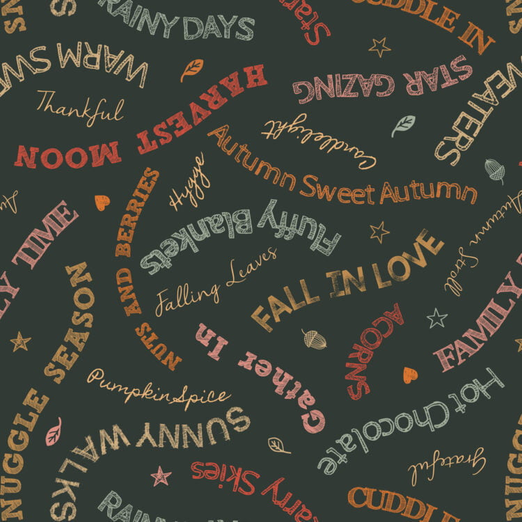 Snuggle Season - Words on Forest