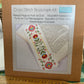Bloom - Floral Design Bookmark - Cross Stitch Kit