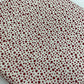 Irregular Red Dots on Cream - Red Velvet