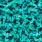 Cats on Turquoise - Feline Fantasia