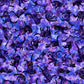 Cats on Purple - Feline Fantasia