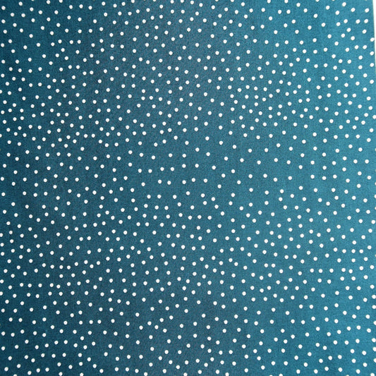 Dot Mania Dark Teal - Fat Quarter