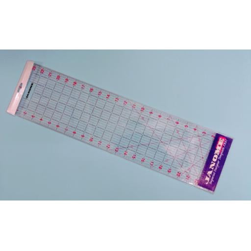 24” x 6” Acrylic Ruler - Janome
