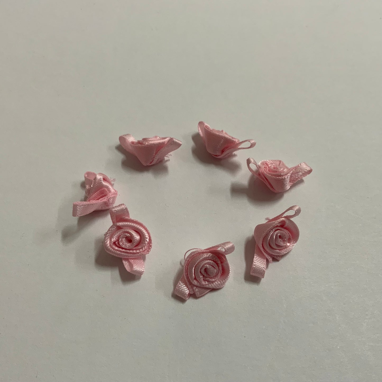 Pink Ribbon Roses 12mm