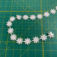 White Daisies Guipure Lace - 25mm