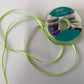 3mm Spring Green Double Faced Satin Ribbon