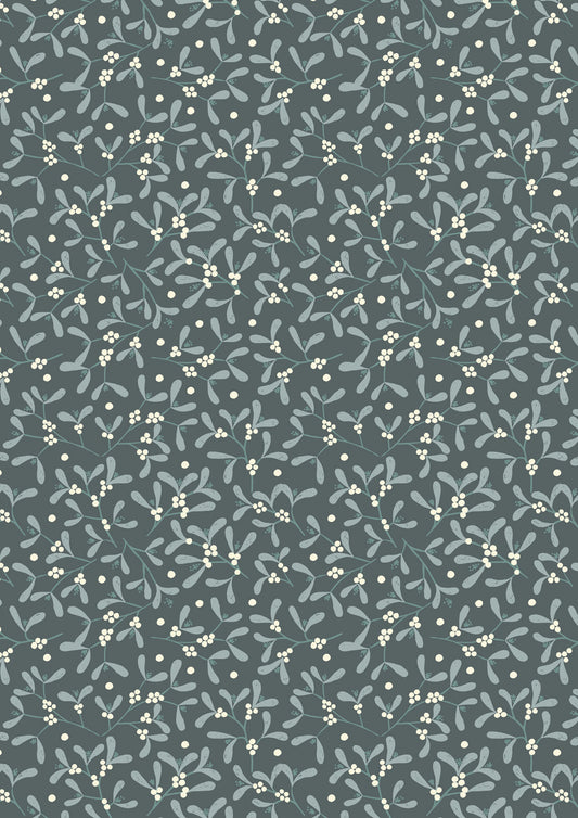 Mistletoe on Dark Grey