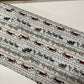 Scenic Stripes - Cream - Hollyberry Christmas - Fat Quarter