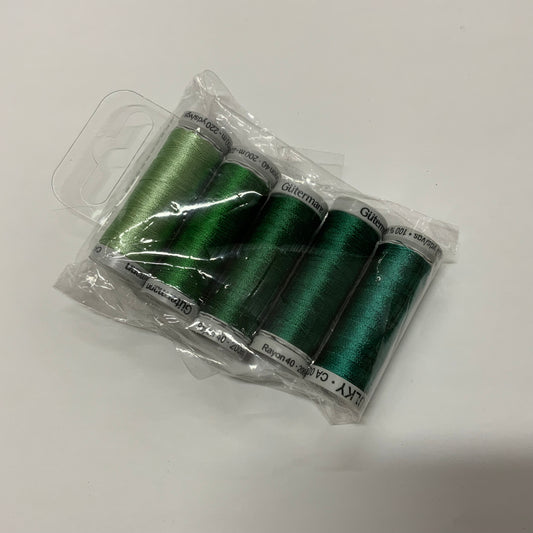 Rayon - Greens - Clearance Pack