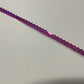 Cerise Pink Metallic Trim