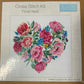 Floral Heart -  Counted Cross Stitch Kit