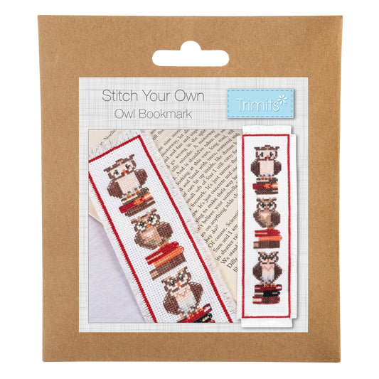 Owls Bookmark - Cross Stitch Kit