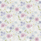 Floral Art on Pale Grey - Floral Song