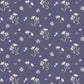 Daisies Dancing on Navy Blue - Floral Song