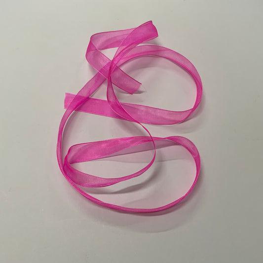 Organza Ribbon - Shocking Pink - 15mm