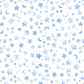 Blue Moons & Stars on White - Lil’ Wizards