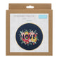 Love Embroidery Hoop Kit