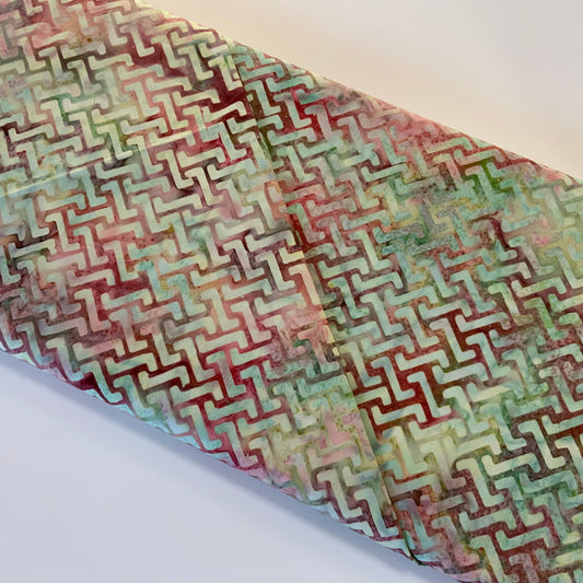 Batik Brick Weave - Fat Quarter