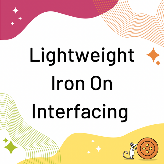 Lightweight Iron on Interfacing
