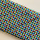 A B Cs Coloured Dots on Blue - Remnant - End of Bolt 2.25m