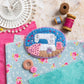 Sewing Machine Brooch - Felt Craft Kit