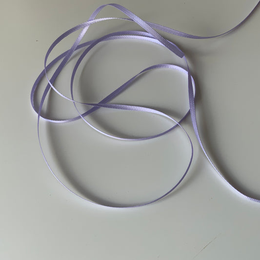 Lavender 3Mm Double Satin Ribbon
