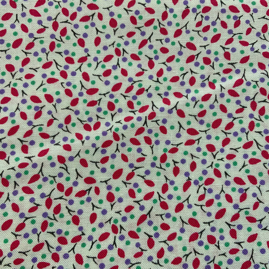 Tiny Red Leaves - Moving Forward Fat Quarter