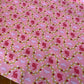 Rabbits & Moths on Pink - Benjamin - Poppies Patchwork Club