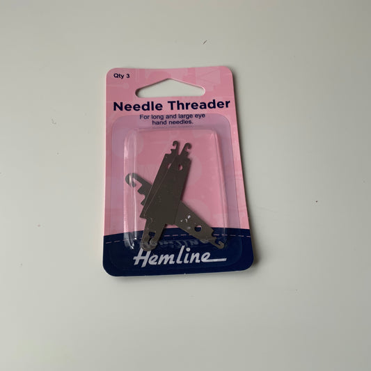 Metal Needle Threaders By Hemline Pack of 3