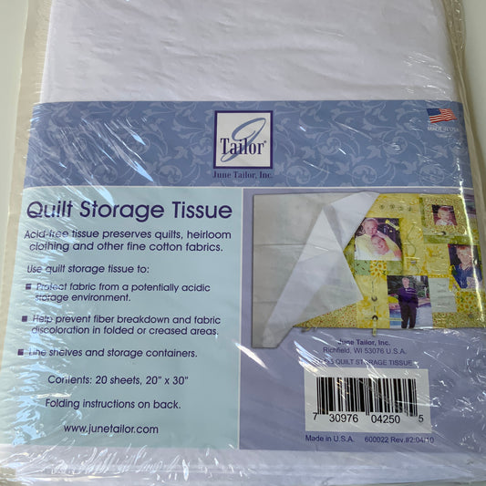 Quilt Storage Tissue