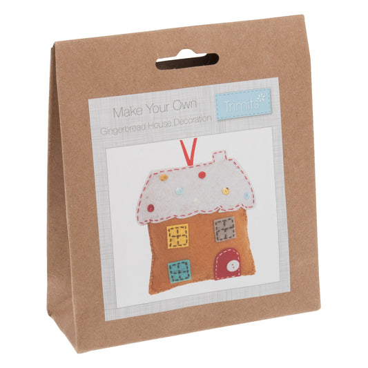 Make A Gingerbread House Decoration
