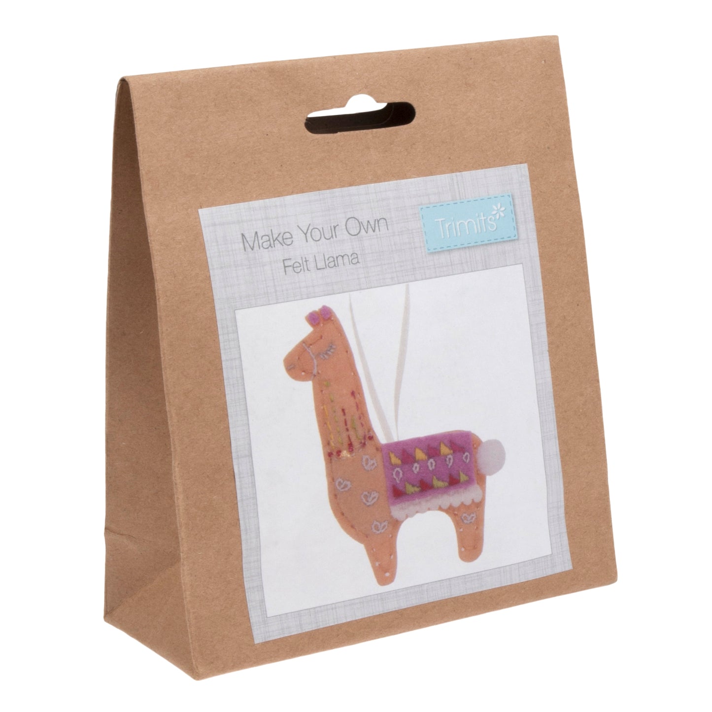 Make A Felt Llama Decoration