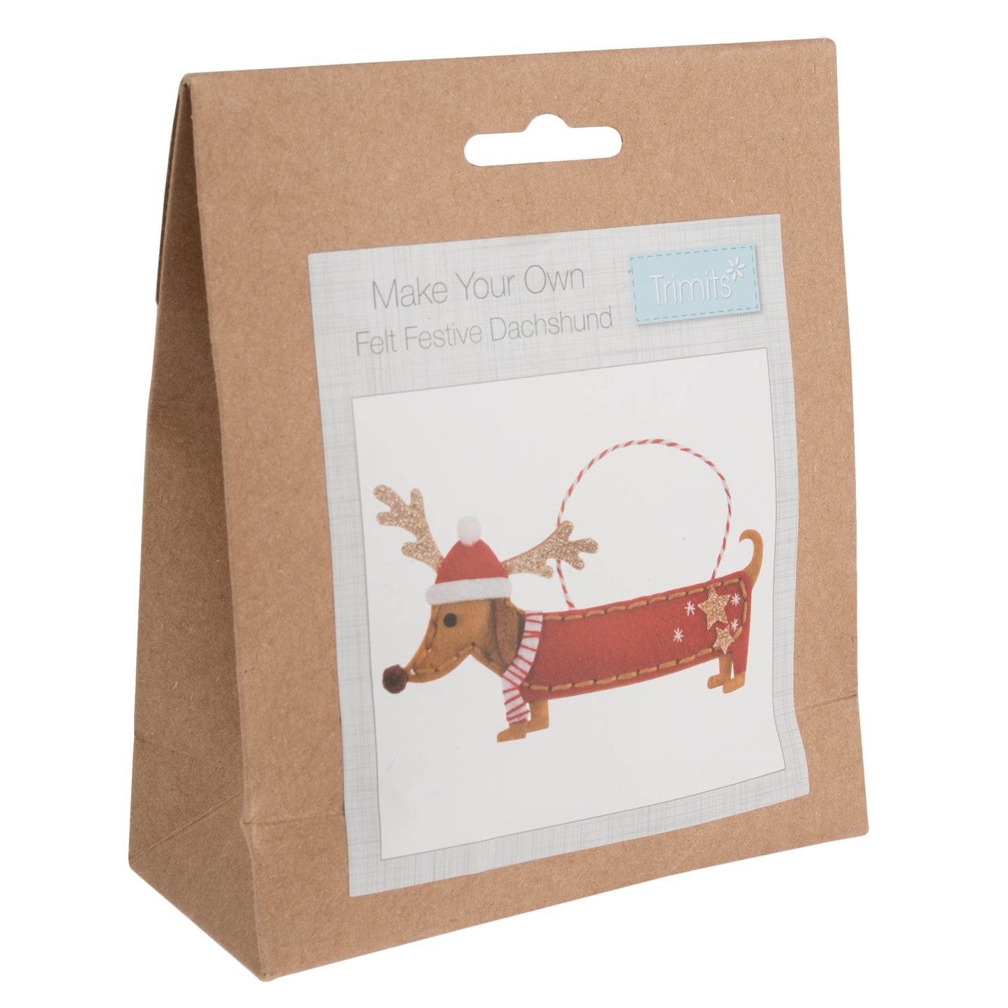 Make A Festive Daschund Decoration