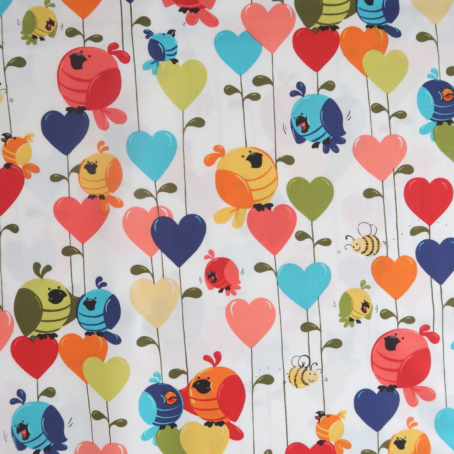 Hearts And Parrots