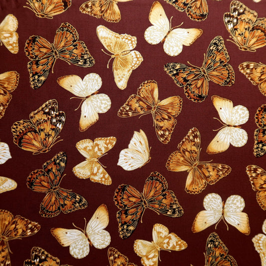 Forever Butterflies Brown