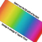 Ombré - Bright Rainbow