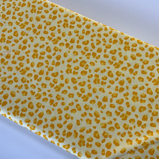 Yellow Leopard Print