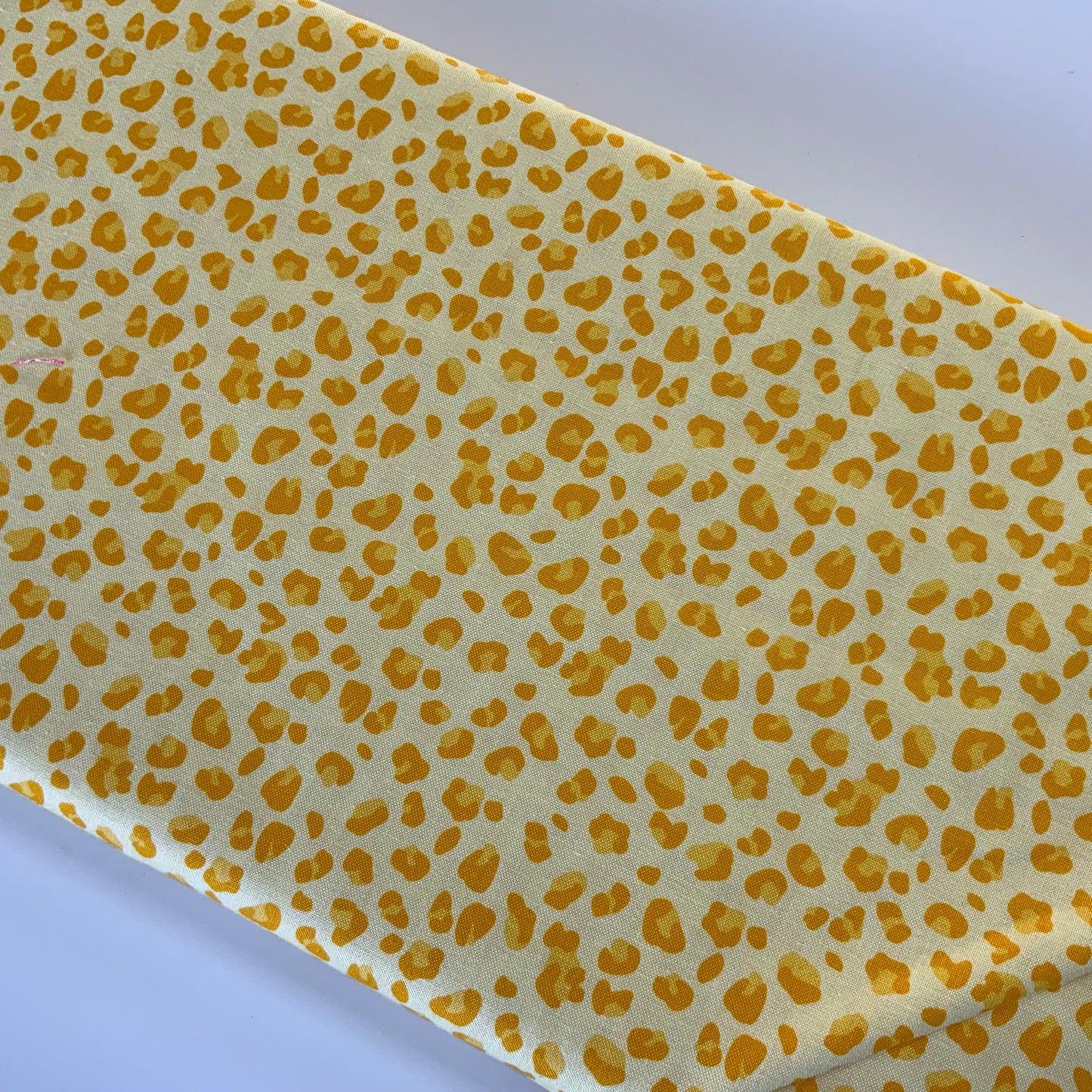 Yellow Leopard Print