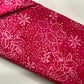 Cranberry Floral Batik