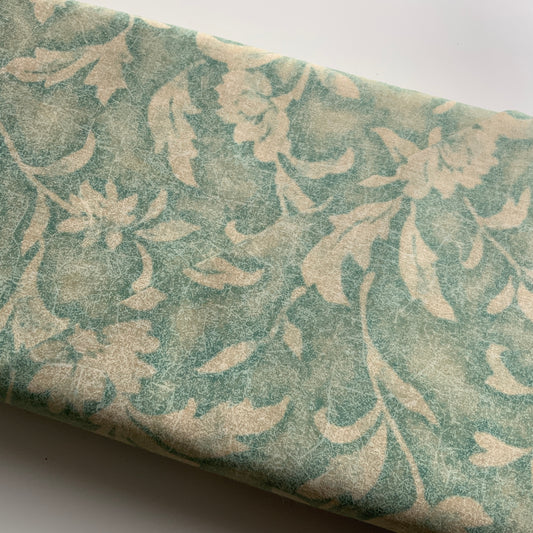 Vintage Tapestry Floral Green
