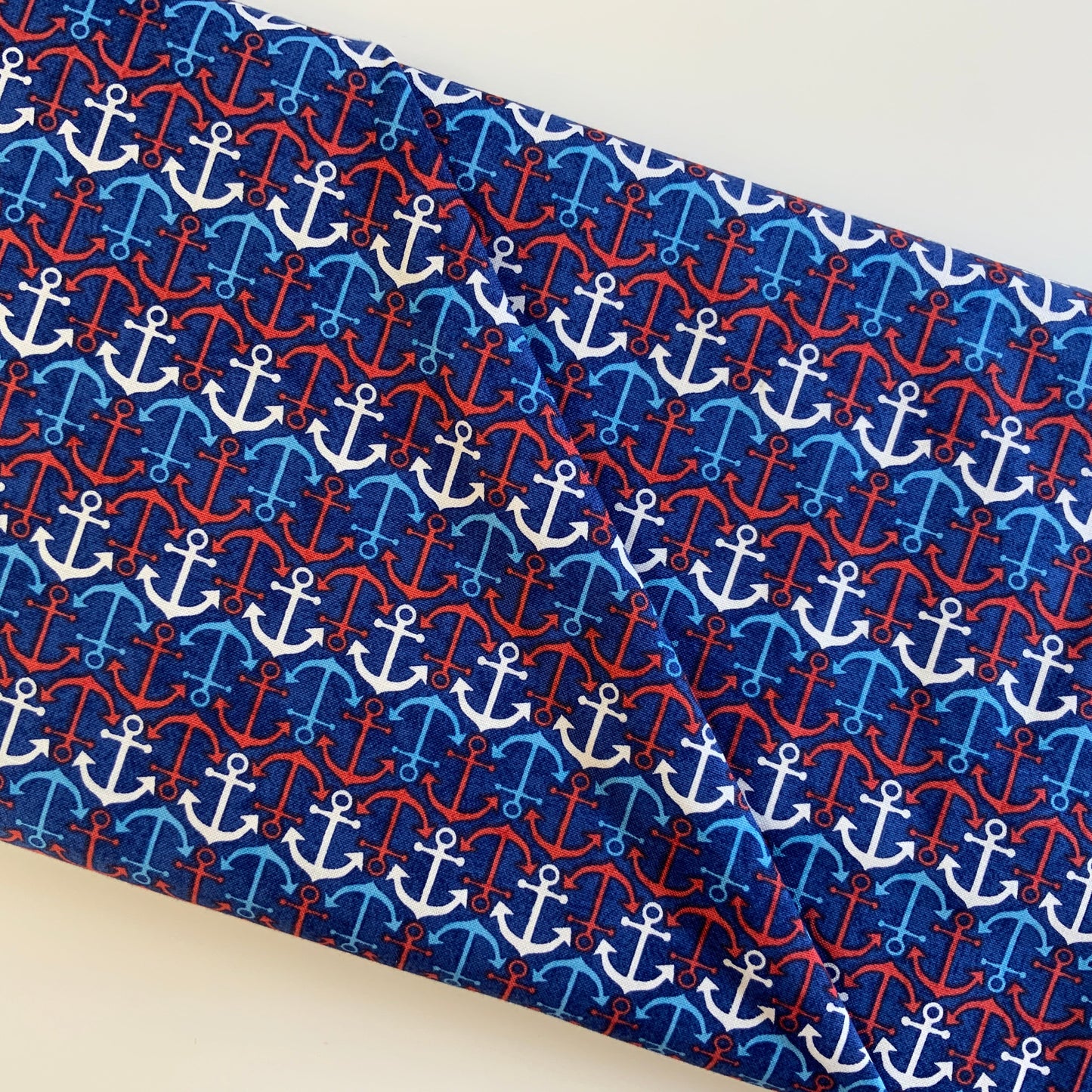 Anchors Away on Blue Fat Quarter